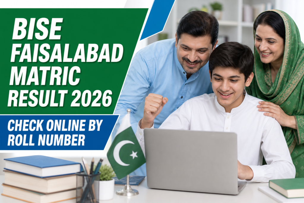 BISE Faisalabad Matric Result 2026 Check Online