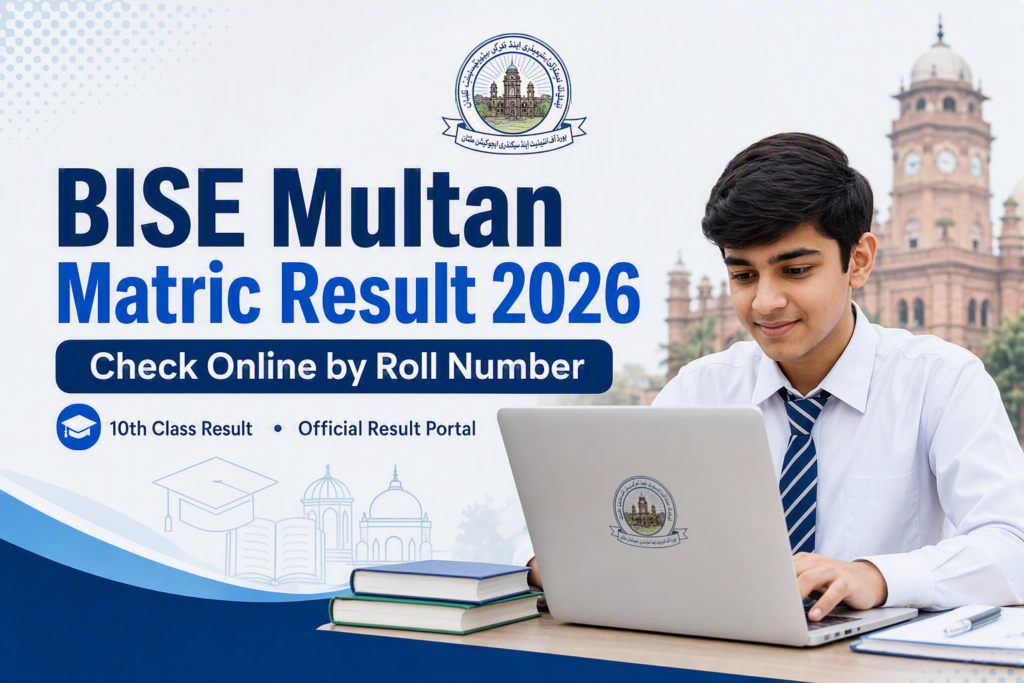 BISE Multan Matric Result 2026