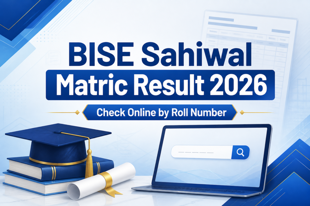 BISE Sahiwal Matric Result 2026 Check Online