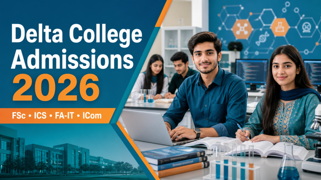 Delta College Sialkot Intermediate Admissions 2026