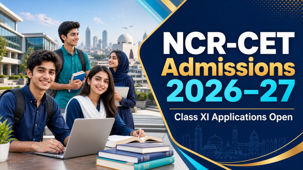 NCR-CET Admissions 2026-27