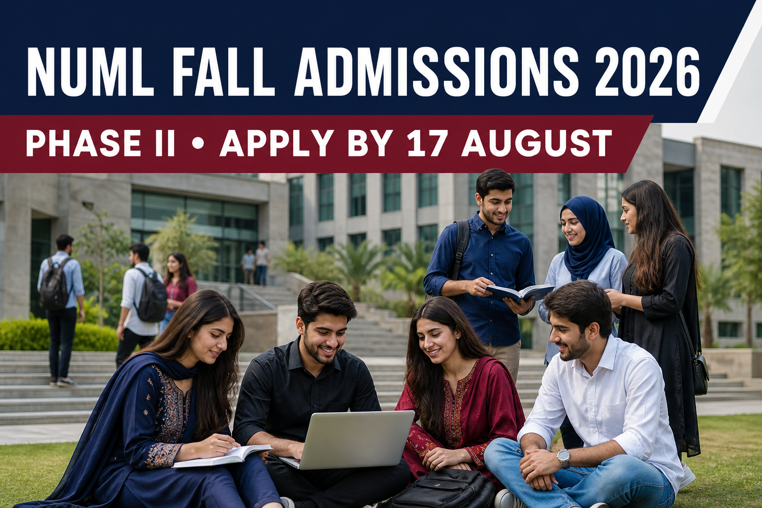 NUML Fall Admissions 2026 Phase II Apply Online