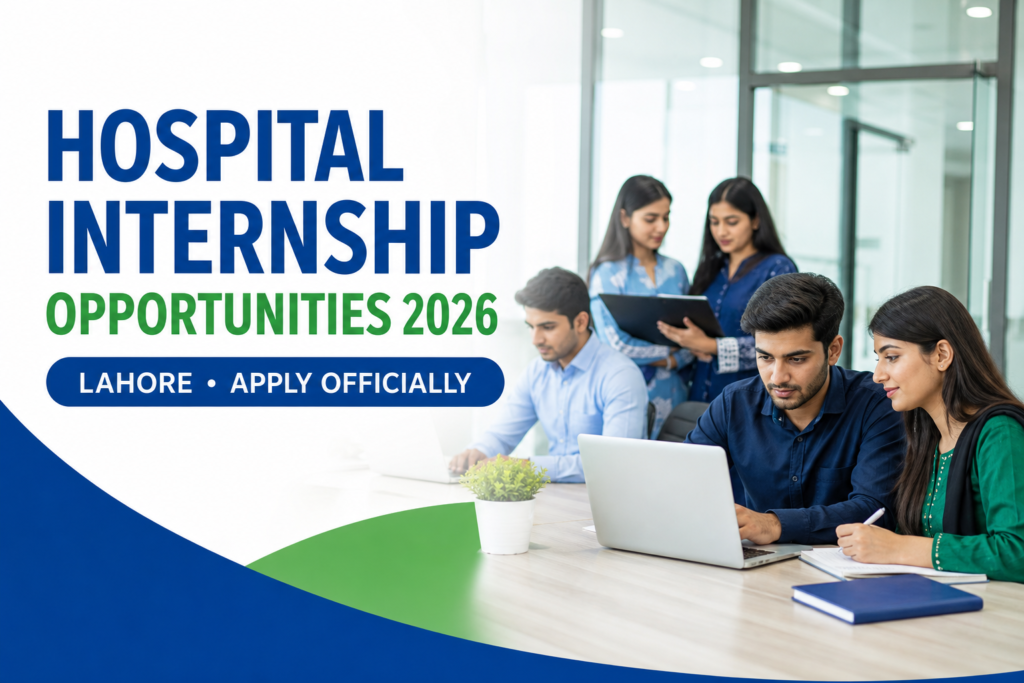 Shaukat Khanum Internship Opportunities 2026 Lahore