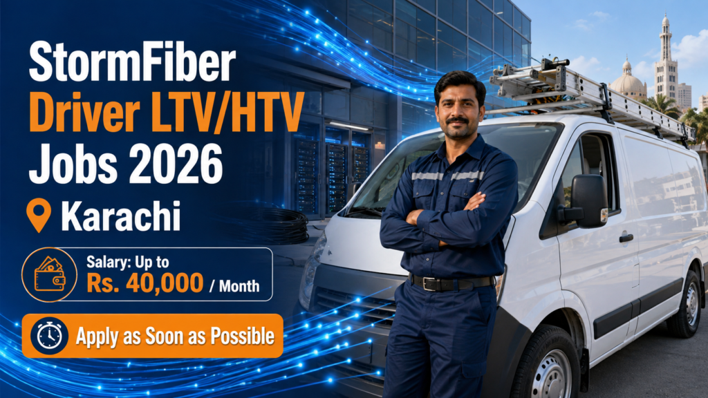 StormFiber Driver Jobs 2026