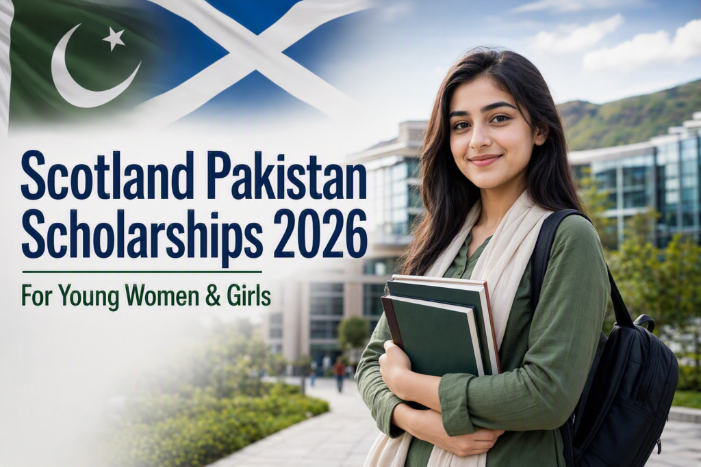 Scotland Pakistan Scholarships 2026 for young women and girls