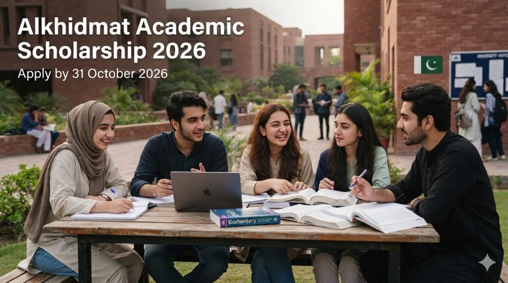 Alkhidmat Academic Scholarship 2026 for Pakistani students