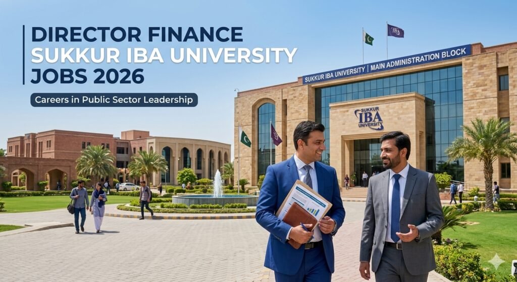 Director Finance Sukkur IBA University Jobs 2026