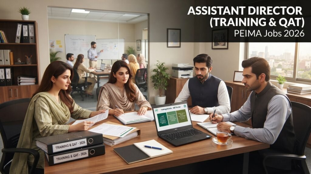 Assistant Director Training and QAT Jobs 2026 at PEIMA in Lahore